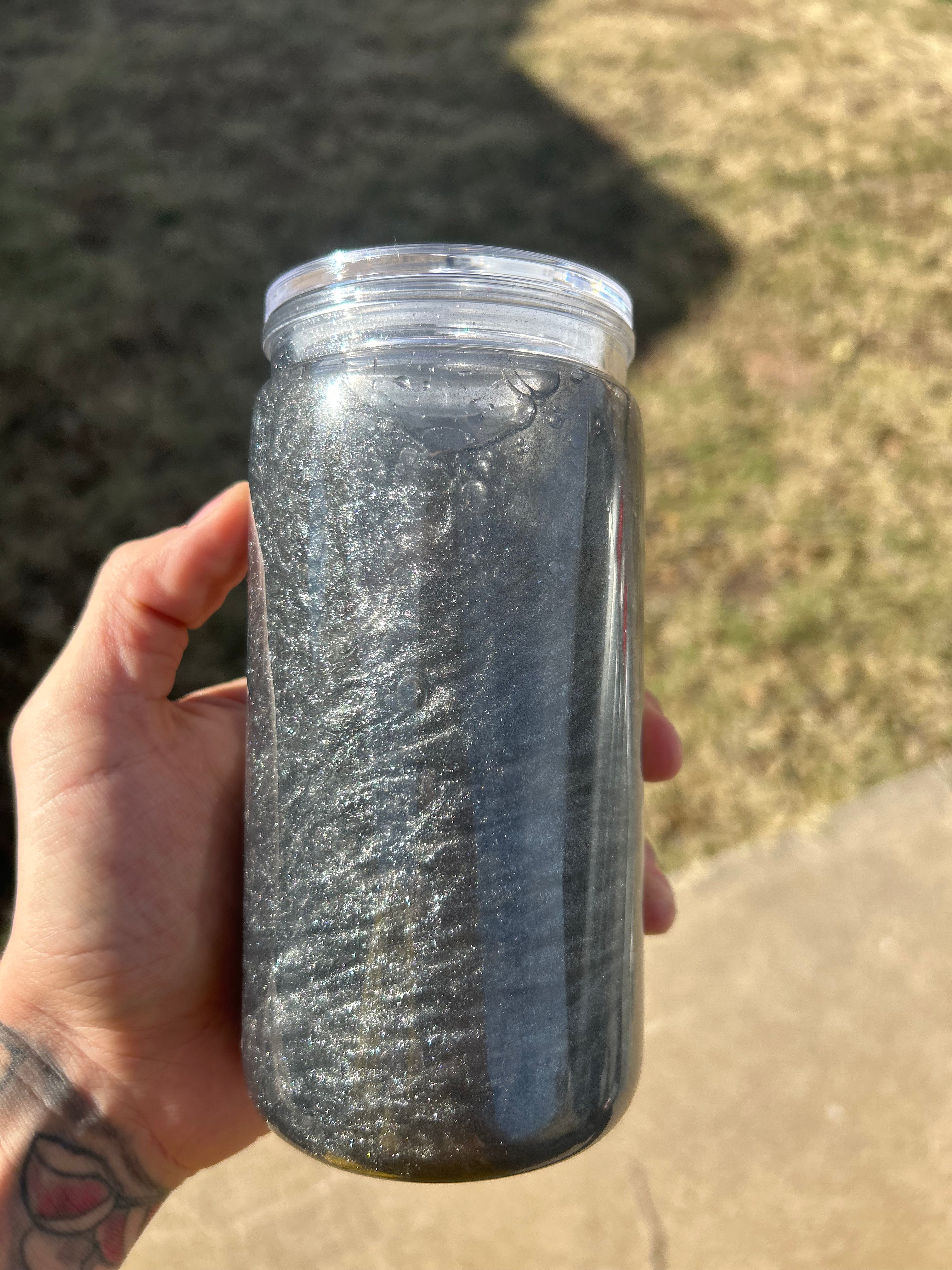 16oz Deep Black Mica